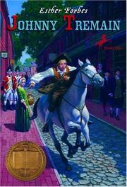 Johnny Tremain 표지