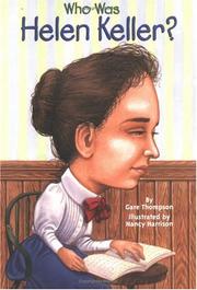 Who Was Helen Keller? 표지