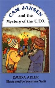 Cam Jansen and the Mystery of the U.F.O. 표지