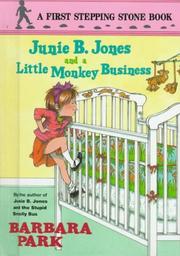 Junie B. Jones and a Little Monkey Business 표지
