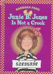 Junie B. Jones Is Not a Crook 표지