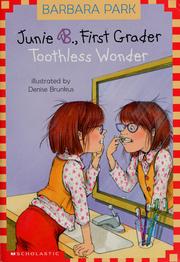 Junie B., First Grader: Toothless Wonder 표지